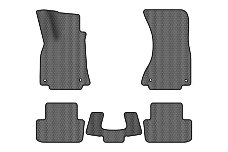 Коврики EVA в салон авто для A4 B8 Audi 2008-2011 4 поколения Sedan USA EVAtech AU31100CD5AV4SGB