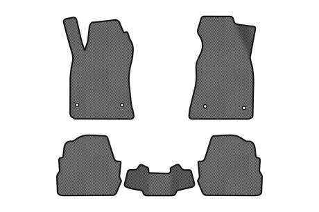 Коврики EVA в салон авто для A6 C5 4WD Restyling Audi 2001-2004 2 поколения Combi EU EVAtech AU31486CLB5AV4RGB