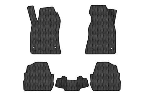 Коврики EVA в салон авто для A6 C5 FWD Restyling Audi 2001-2004 2 поколения Combi EU EVAtech AU32841C5AV4SBB