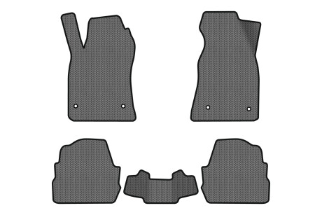 Коврики EVA в салон авто для A6 C5 FWD Restyling Audi 2001-2004 2 поколения Combi EU EVAtech AU32841C5AV4SGB