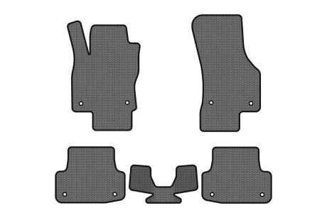 Коврики EVA в салон авто для A3 8V Audi 2012-2020 3 поколения Sedan USA EVAtech AU33258CV5AV8SGB