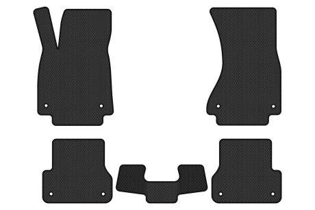 Коврики EVA в салон авто для A6 C7 Audi 2011-2017 4 поколения Sedan USA EVAtech AU33462C5AV8RBB