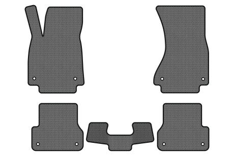 Коврики EVA в салон авто для A6 C7 Audi 2011-2017 4 поколения Sedan USA EVAtech AU33462C5AV8SGB