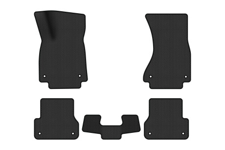 Коврики EVA в салон авто для A6 C7 Audi 2011-2017 4 поколения Sedan USA EVAtech AU33462CD5AV8RBB