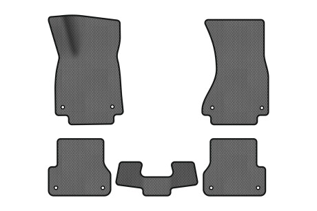 Коврики EVA в салон авто для A6 C7 Audi 2011-2017 4 поколения Sedan USA EVAtech AU33462CD5AV8RGB