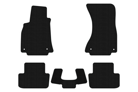 Коврики EVA в салон авто для A4 B8 Restyling Audi 2011-2015 4 поколения Sedan USA EVAtech AU33567CB5AV4KBB