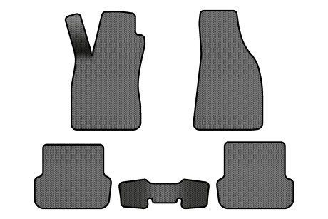 Коврики EVA в салон авто для A4 B7 AT Audi 2004-2008 3 поколения Sedan EU EVAtech AU3411CV5SGB