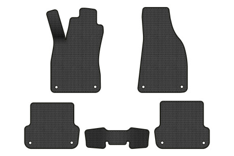Коврики EVA в салон авто для A4 B7 MT Audi 2004-2008 3 поколения Sedan EU EVAtech AU3412CV5AV8SBB