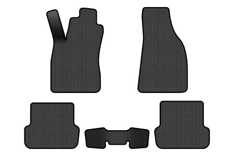 Коврики EVA в салон авто для A4 B7 MT Audi 2004-2008 3 поколения Combi EU EVAtech AU3414CV5SBB