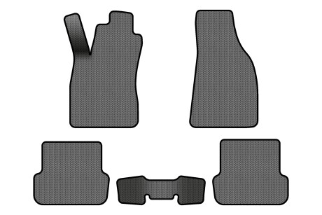 Коврики EVA в салон авто для A4 B7 MT Audi 2004-2008 3 поколения Combi EU EVAtech AU3414CV5SGB