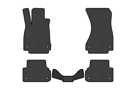 Коврики EVA в салон авто для A4 B9 Audi 2015 5 поколения Sedan EU EVAtech AU348C5AV8SBB