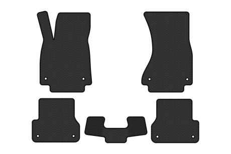 Коврики EVA в салон авто для A6 C7 Audi 2011-2017 4 поколения Sedan EU EVAtech AU35C5AV8RBB
