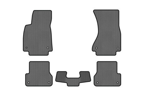 Килимки EVA в салон авто для A6 C7 Audi 2011-2017 4 покоління Sedan EU EVAtech AU35CB5AV8RGB