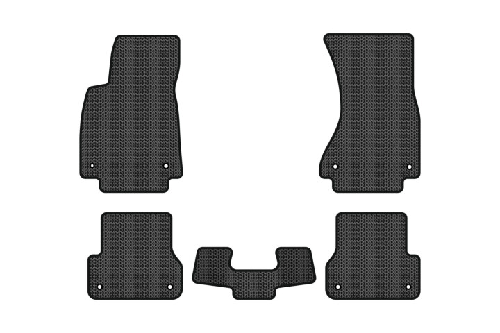 Коврики EVA в салон авто для A6 C7 Audi 2011-2017 4 поколения Sedan EU EVAtech AU35CB5AV8SBB (фото 1)