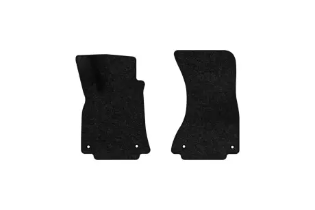 Ворсовые коврики Standard в салон авто для Audi A5 (8T) 2007-2011 1 поколение Coupe EU черный кант EVAtech AU3883AD2AV4VEB