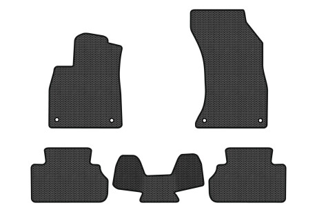 Коврики EVA в салон авто для Q5 Quattro Premium FY Audi 2017-2024 2 поколения SUV USA EVAtech AU42729CBB5AV4SBB
