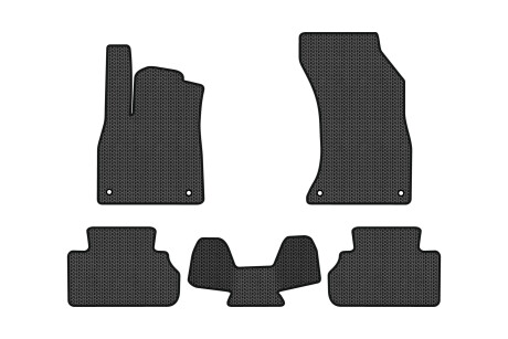 Коврики EVA в салон авто для Q5 Quattro Premium FY Audi 2017-2024 2 поколения SUV USA EVAtech AU42729CLB5AV4SBB