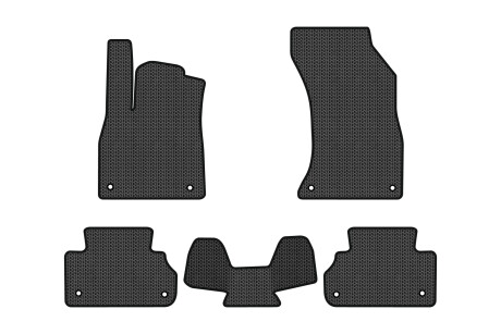 Коврики EVA в салон авто для Q5 Quattro Premium FY Audi 2017-2024 2 поколения SUV USA EVAtech AU42729CLK5AV8SBB