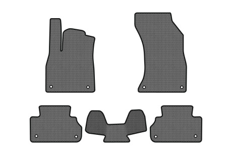 Коврики EVA в салон авто для Q5 Quattro Premium FY Audi 2017-2024 2 поколения SUV USA EVAtech AU42729CLK5AV8SGB