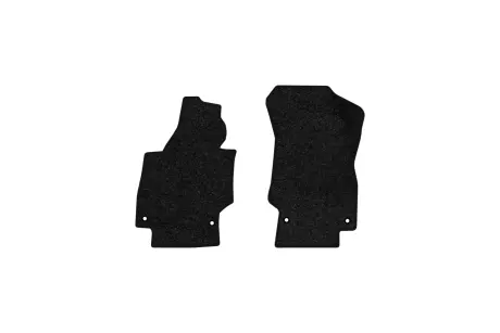 Ворсовые коврики Standard в салоне авто для Audi TT (8J) 2006-2014 2 поколения Coupe EU черный кант EVAtech AU42891AB2AV4VEB