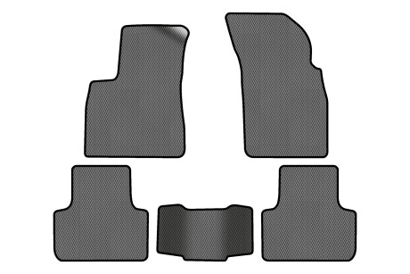 Коврики EVA в салон авто для Q7 4M 5 seats Audi 2015 2 поколения SUV USA EVAtech AU43765CG5RGB