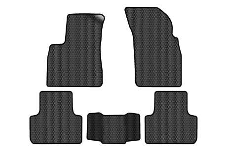 Коврики EVA в салон авто для Q7 4M 5 seats Audi 2015 2 поколения SUV USA EVAtech AU43765CG5SBB