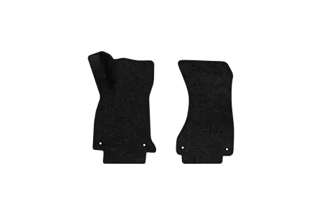 Ворсовые коврики Standard в салоне авто для Audi S5 (B9) 2016 2 поколения Coupe EU черный кант EVAtech AU44109AD2AV4VEB