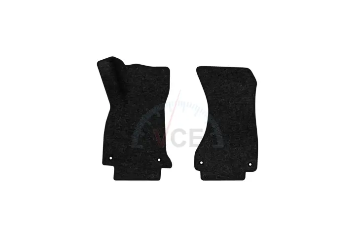 Ворсовые коврики Standard в салоне авто для Audi S5 (B9) 2016 2 поколения Coupe EU черный кант EVAtech AU44109AD2AV4VEB (фото 1)