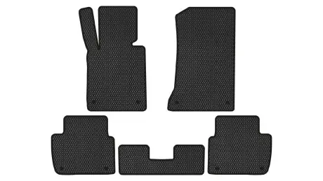 Коврики EVA в салон авто для 3 Series E46 4WD Restyling with armrest BMW 2001-2006 4 поколения Sedan EU EVAtech BM13006C5BW8RBB