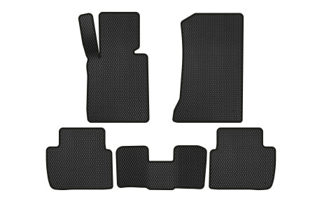 Килимки EVA в салон авто для 3 Series E46 RWD Restyling without armrest BMW 2001-2006 4 покоління Sedan EU EVAtech BM14099C5BM8RBB