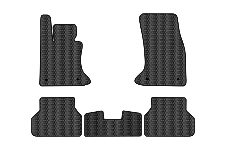 Коврики EVA в салон авто для 5 Series E60 BMW 2003-2010 6 поколения Sedan EU EVAtech BM1419C5BW4SBB (фото 1)