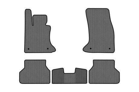 Килимки EVA в салон авто для 5 Series E60 BMW 2003-2010 6 покоління Sedan EU EVAtech BM1419C5BW4SGB