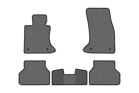 Килимки EVA в салон авто для 5 Series E60 BMW 2003-2010 6 покоління Sedan EU EVAtech BM1419CB5BW4SGB