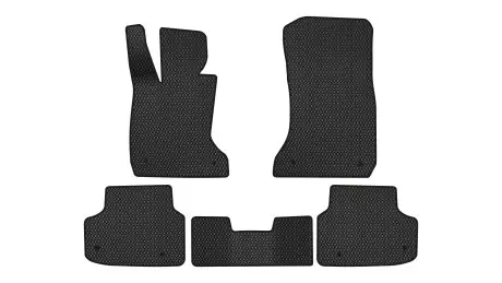 Коврики EVA в салон авто для 7 Series F01 xDrive BMW 2008-2015 5 поколения Sedan EU EVAtech BM1552C5BW8RBB