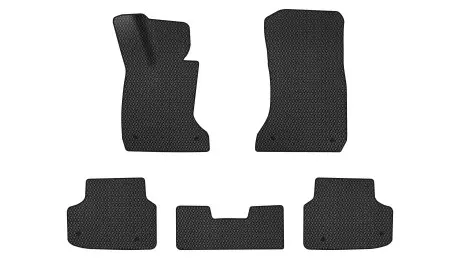 Коврики EVA в салон авто для 7 Series F01 xDrive BMW 2008-2015 5 поколения Sedan EU EVAtech BM1552CD5BW8RBB