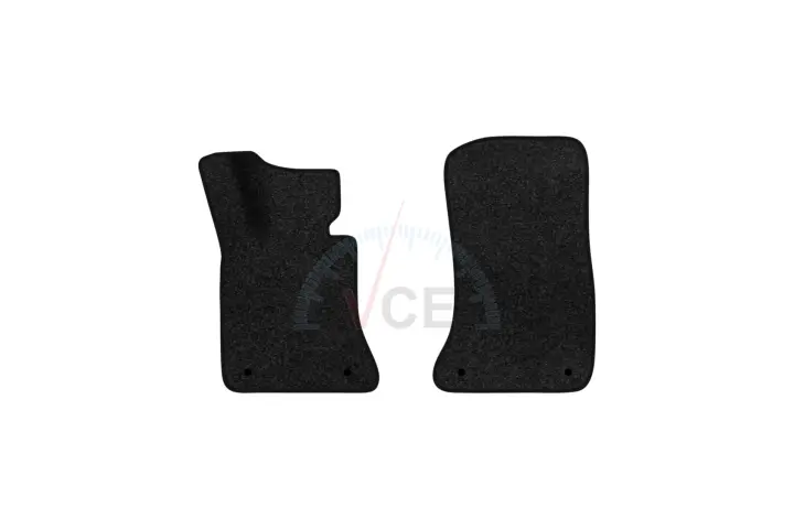 Ворсовые коврики Premium в салон авто для BMW 7 Series (F01) RWD 2008-2015 5 поколения Sedan EU черный кант EVAtech BM21676AD2BW4VPB (фото 1)