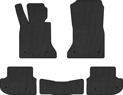 Килимки EVA в салон авто для 5 Series F11 RWD Mechanical seats BMW 2010-2013 6 покоління Combi EU EVAtech BM31056C5BW8RBB