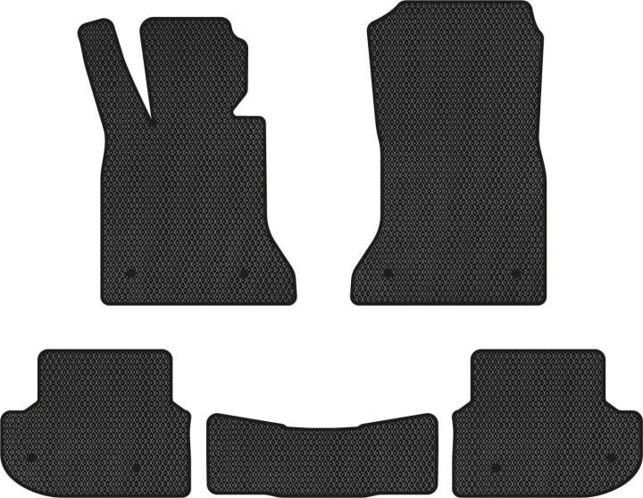 Килимки EVA в салон авто для 5 Series F11 RWD Mechanical seats BMW 2010-2013 6 покоління Combi EU EVAtech BM31056C5BW8RBB (фото 1)