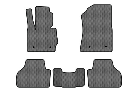 Килимки EVA в салон авто для X3 F25 BMW 2010-2017 2 покоління SUV USA EVAtech BM31393C5BW4SGB