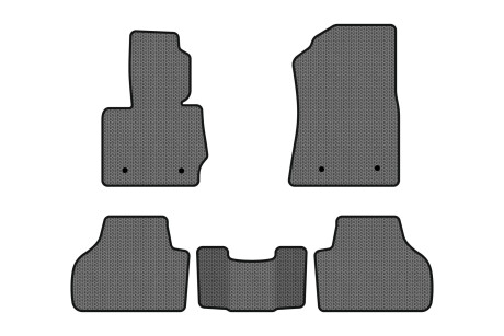 Килимки EVA в салон авто для X3 F25 BMW 2010-2017 2 покоління SUV USA EVAtech BM31393CB5BW4SGB