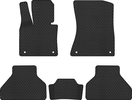 Килимки EVA в салон авто для X5 E70 closed threshold BMW 2006-2013 2 покоління SUV USA EVAtech BM32223C5LP4RBB