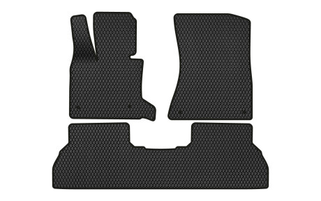 Килимки EVA в салон авто для X5 E70 closed threshold BMW 2006-2013 2 покоління SUV USA EVAtech BM32360Z3BW4RBB