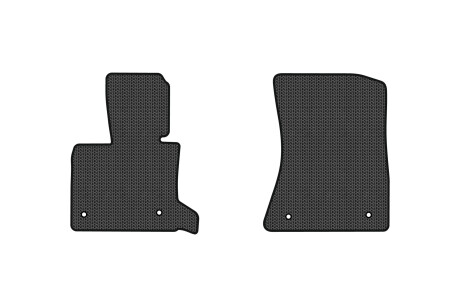 Килимки EVA в салон авто передні для X5 E70 open threshold BMW 2006-2013 2 покоління SUV EU EVAtech BM325AB2BW4SBB