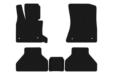 Килимки EVA в салон авто для X5 E70 open threshold BMW 2006-2013 2 покоління SUV EU EVAtech BM325C5BW4KBB