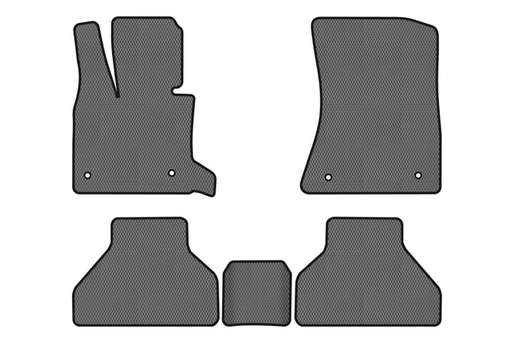 Килимки EVA в салон авто для X5 E70 open threshold BMW 2006-2013 2 покоління SUV EU EVAtech BM325C5BW4RGB (фото 1)