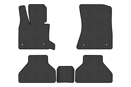 Килимки EVA в салон авто для X5 E70 open threshold BMW 2006-2013 2 покоління SUV EU EVAtech BM325C5BW4SBB