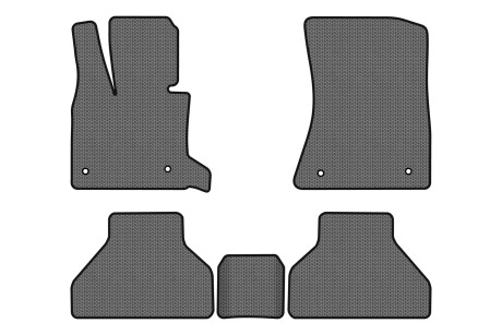 Килимки EVA в салон авто для X5 E70 open threshold BMW 2006-2013 2 покоління SUV EU EVAtech BM325C5BW4SGB