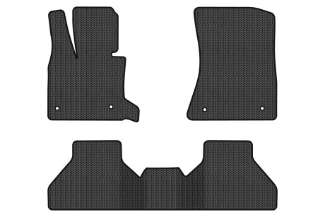 Килимки EVA в салон авто для X5 E70 open threshold BMW 2006-2013 2 покоління SUV EU EVAtech BM325Z3BW4SBB