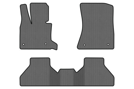 Килимки EVA в салон авто для X5 E70 open threshold BMW 2006-2013 2 покоління SUV EU EVAtech BM325Z3BW4SGB