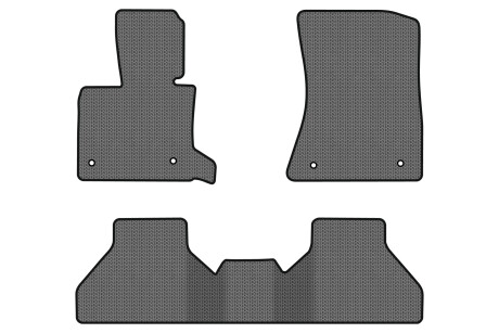 Килимки EVA в салон авто для X5 E70 open threshold BMW 2006-2013 2 покоління SUV EU EVAtech BM325ZB3BW4SGB